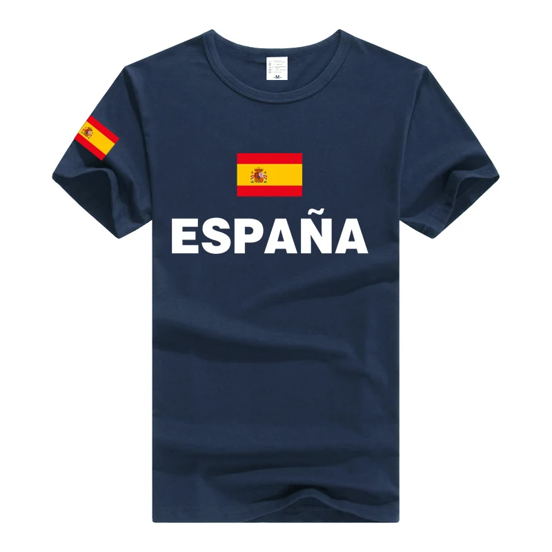 TEEWINING испанская Футболка Флаг Espana футболка для мужчин и женщин