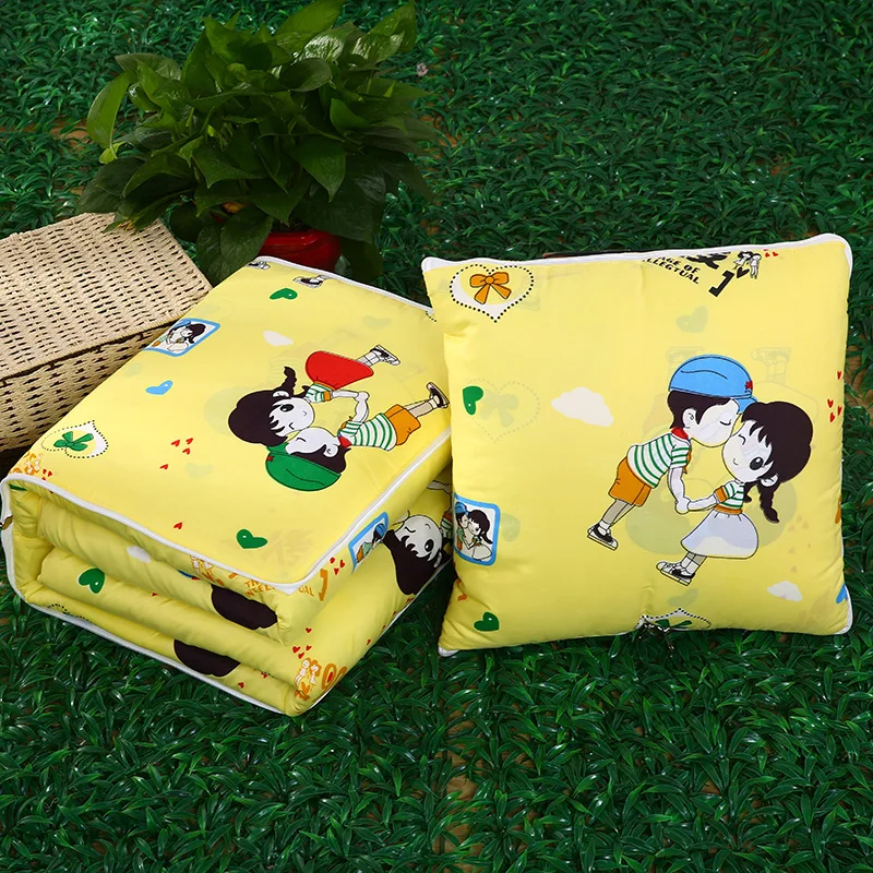 Креативное одеяло в полоску с серым цветком многофункциональное 2 1 диванное