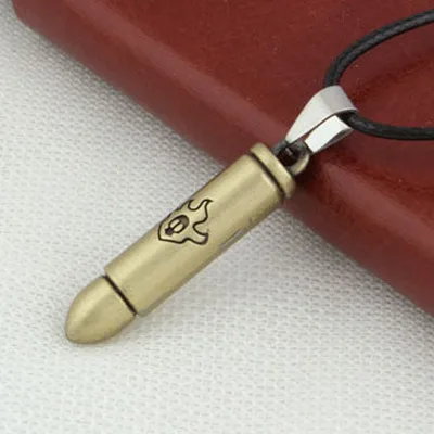 Модное ожерелье-цепочка из сплава в виде пули для мужчин и женщин 2020 | Украшения