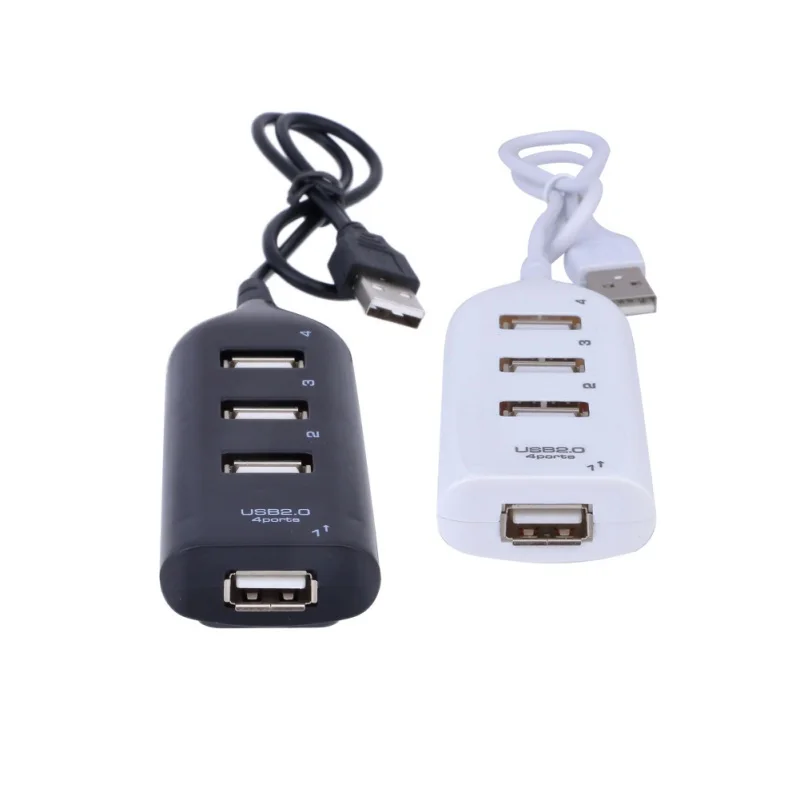 Новинка 4 порта высокоскоростной микро мини USB 2 0 концентратор разветвитель