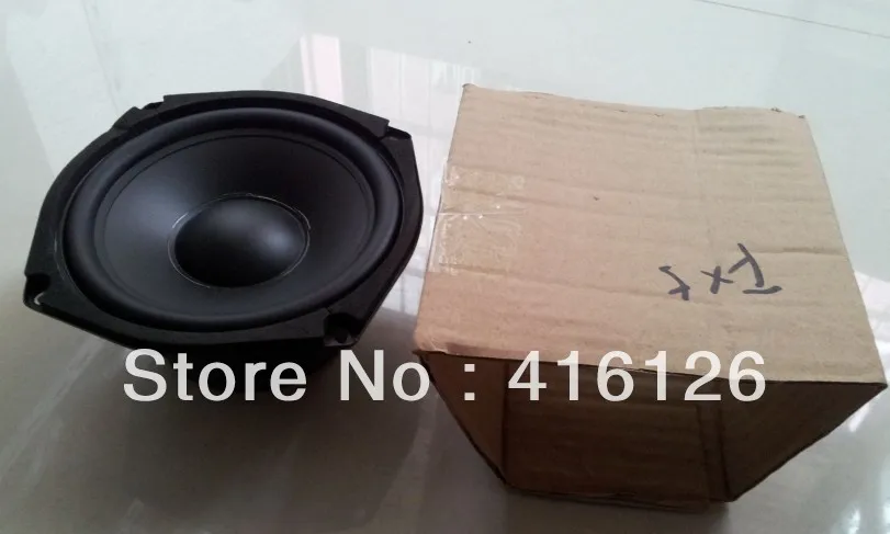 Среднечастотный динамик, hifi система 5,25 дюймов громкие динамики, DIY 5,1 динамик Hi end полный диапазон НЧ-динамик сабвуфер