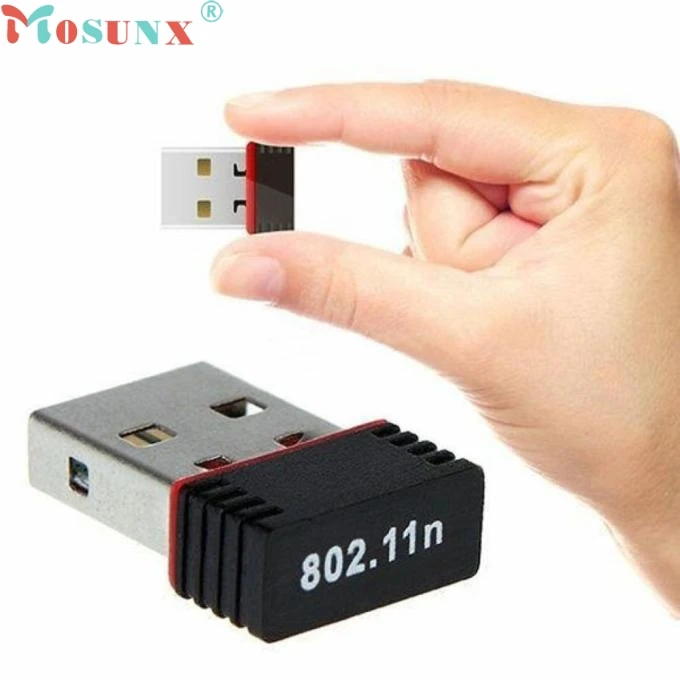 Mosunx usb Wi Fi беспроводной 150 Мбит/с USB адаптер 802.11n 150M сетевая Lan карта 0308|lan card|usb wifi