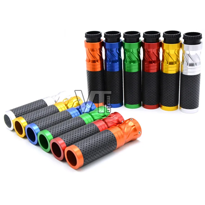 Мотоцикл CNC Универсальный 7/8 ''handlebar захваты Рук Захваты полые руль Для Kawasaki Z1000