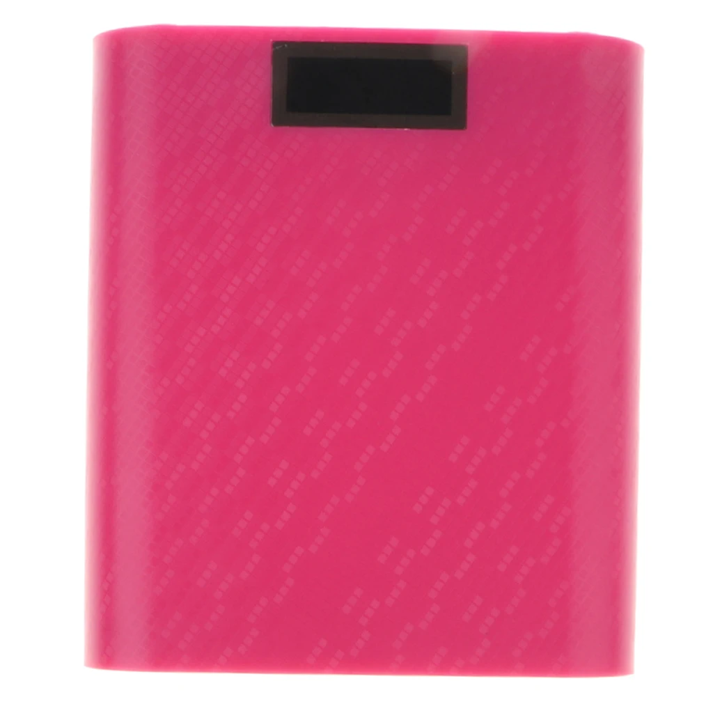 Lovoski power Bank чехол DIY Kit Зарядное устройство коробка с цифровым дисплеем красный