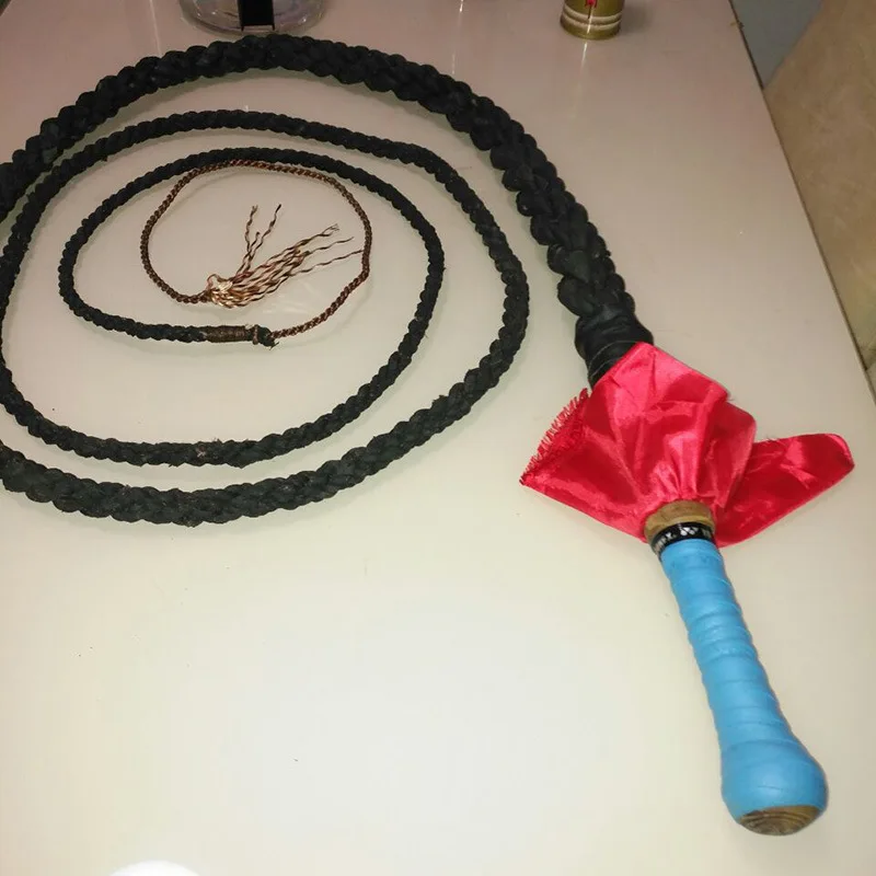Outdoor Kung Fu Fitness Whip Hand Weaving Soft Whip Wushu Self Defense Whip