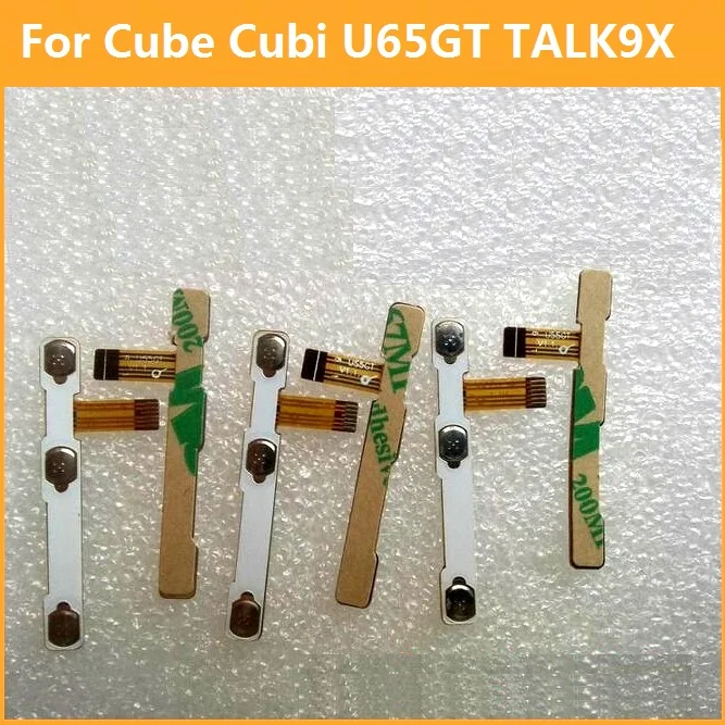 Премиум кнопка включения и выключения звука гибкий кабель для Cube Cubi U65GT TALK 9X проводящий гибкий кабель с наклейкой запасные части