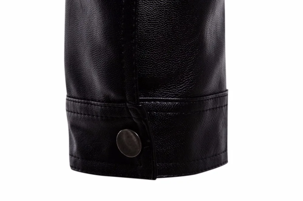 

2021 Black Motorcycle Leather Jackets Coats Men Spring Autumn Casual Solid Leather Jackets And Coats Man Jackets Outwear