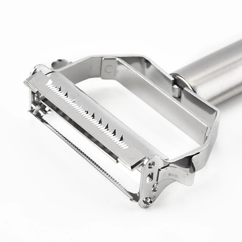 Двойной Овощечистка Нож для чистки и нарезки соломкой Sharp Нержавеющая сталь