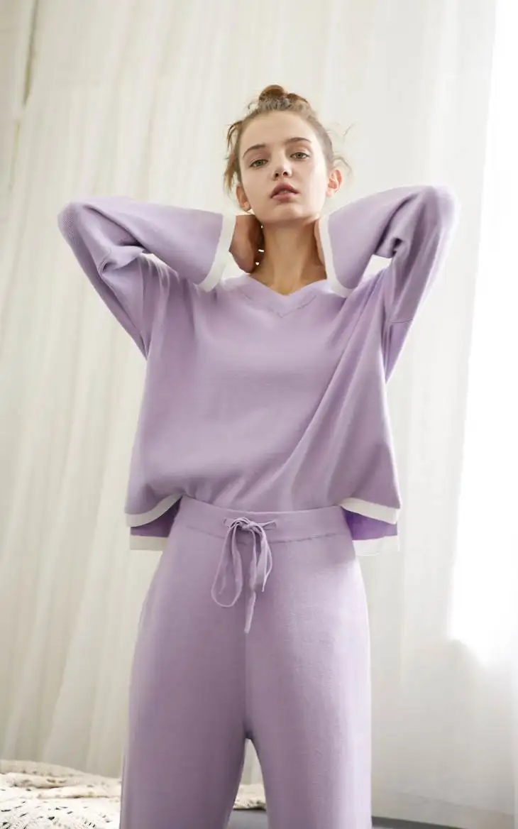 Vero Moda трикотажный брючный костюм домашняя одежда | 3183K6504