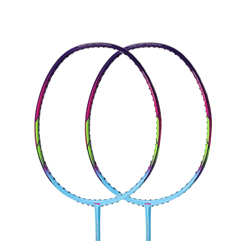 Li-Ning WINDSTORM 72 ракетки для бадминтона одна ракетка профессиональная ракетки lining из углеродного волокна AYPM084 EOND18