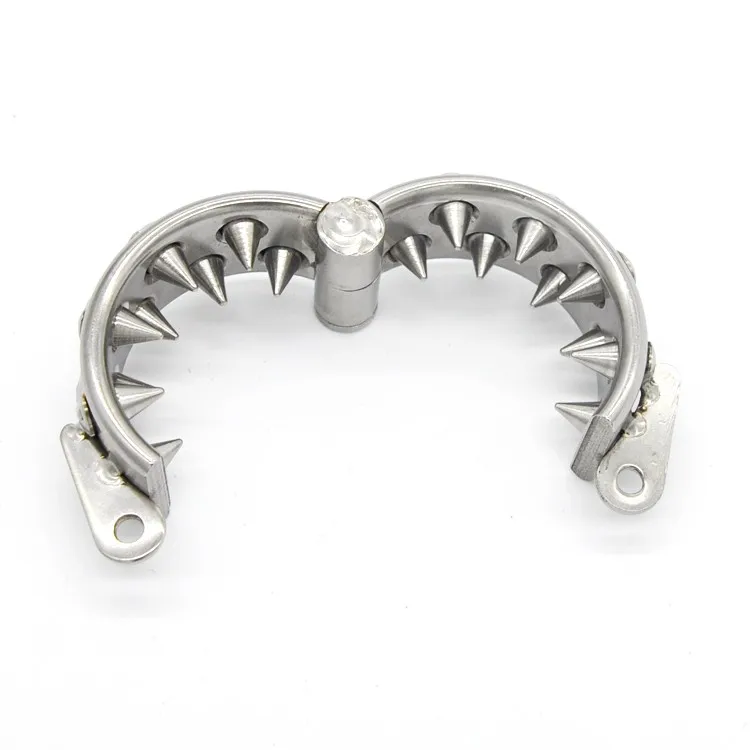 Dia 30mm Stainless Steel Cock Ring 2 Rows Teeth Penis Ball Stretcher Weight for CBT Delay Ejaculation Products Sex Toys | Красота и