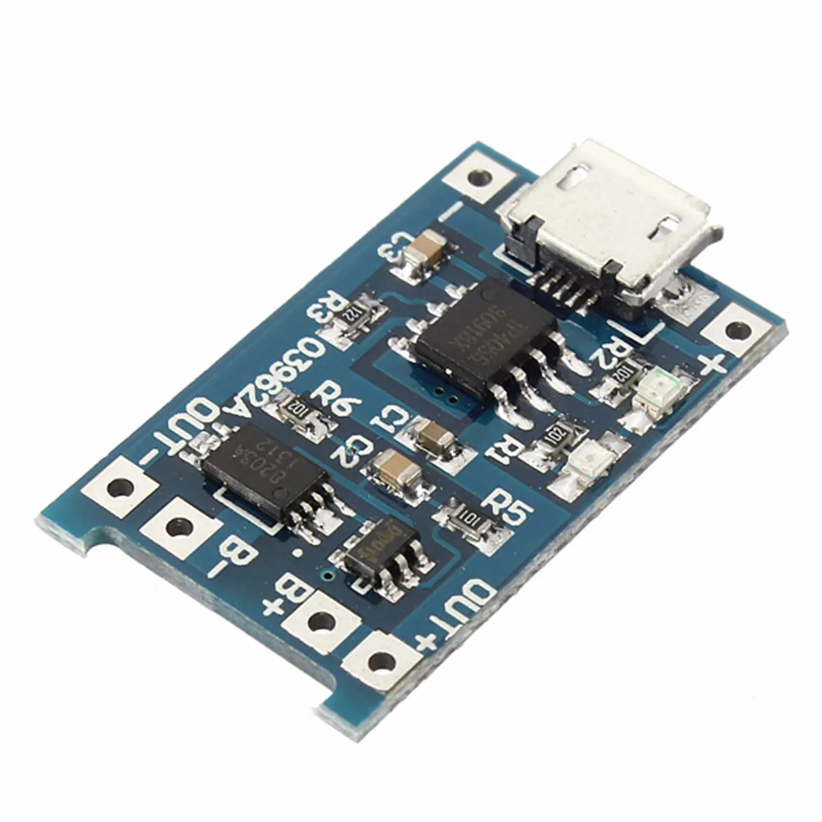1 шт. зарядная плата для литиевой батареи 5 В А Micro USB 18650 модуль зарядного