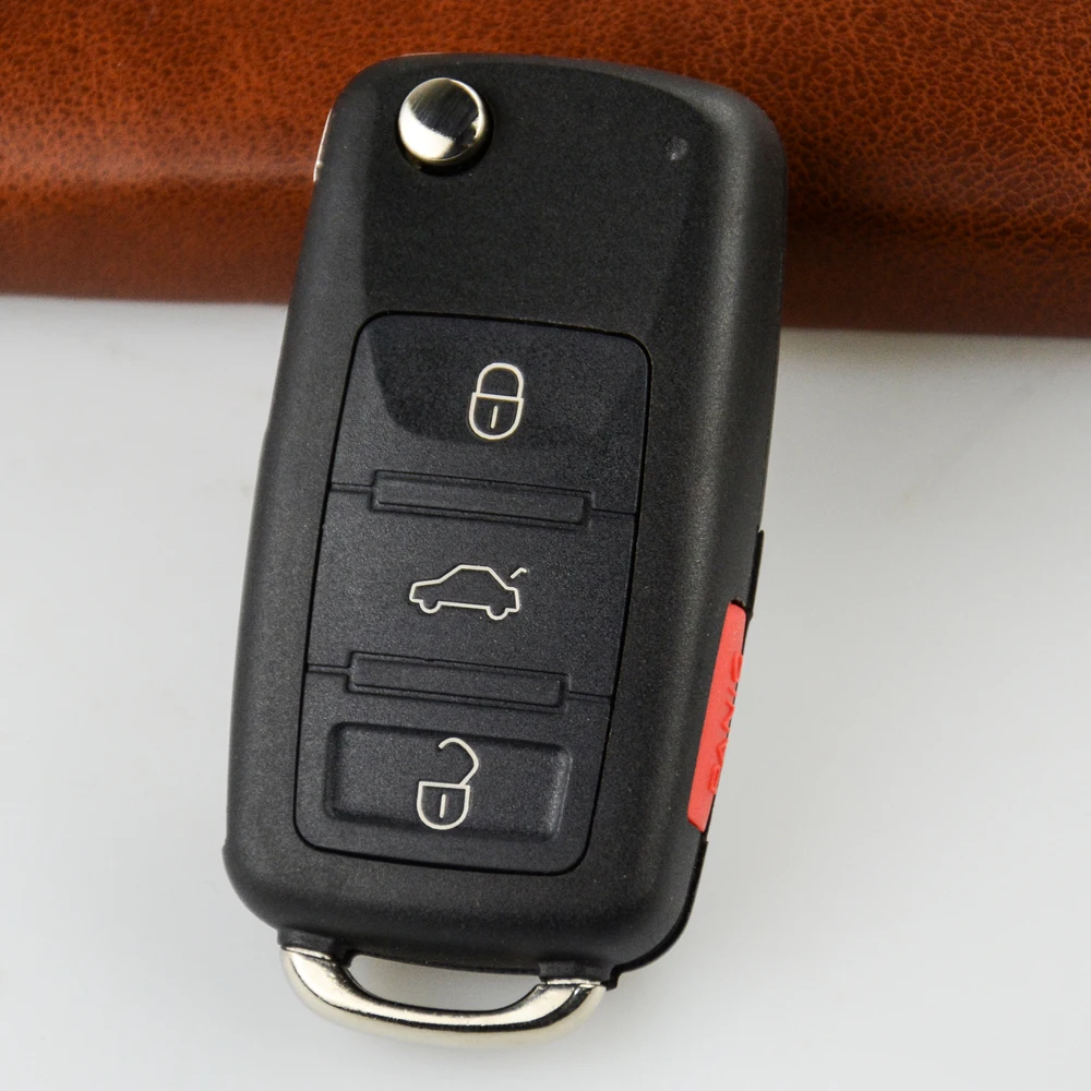OkeyTech Флип складной пульт дистанционного ключа автомобиля чехол для AUDI A8 A8L 4