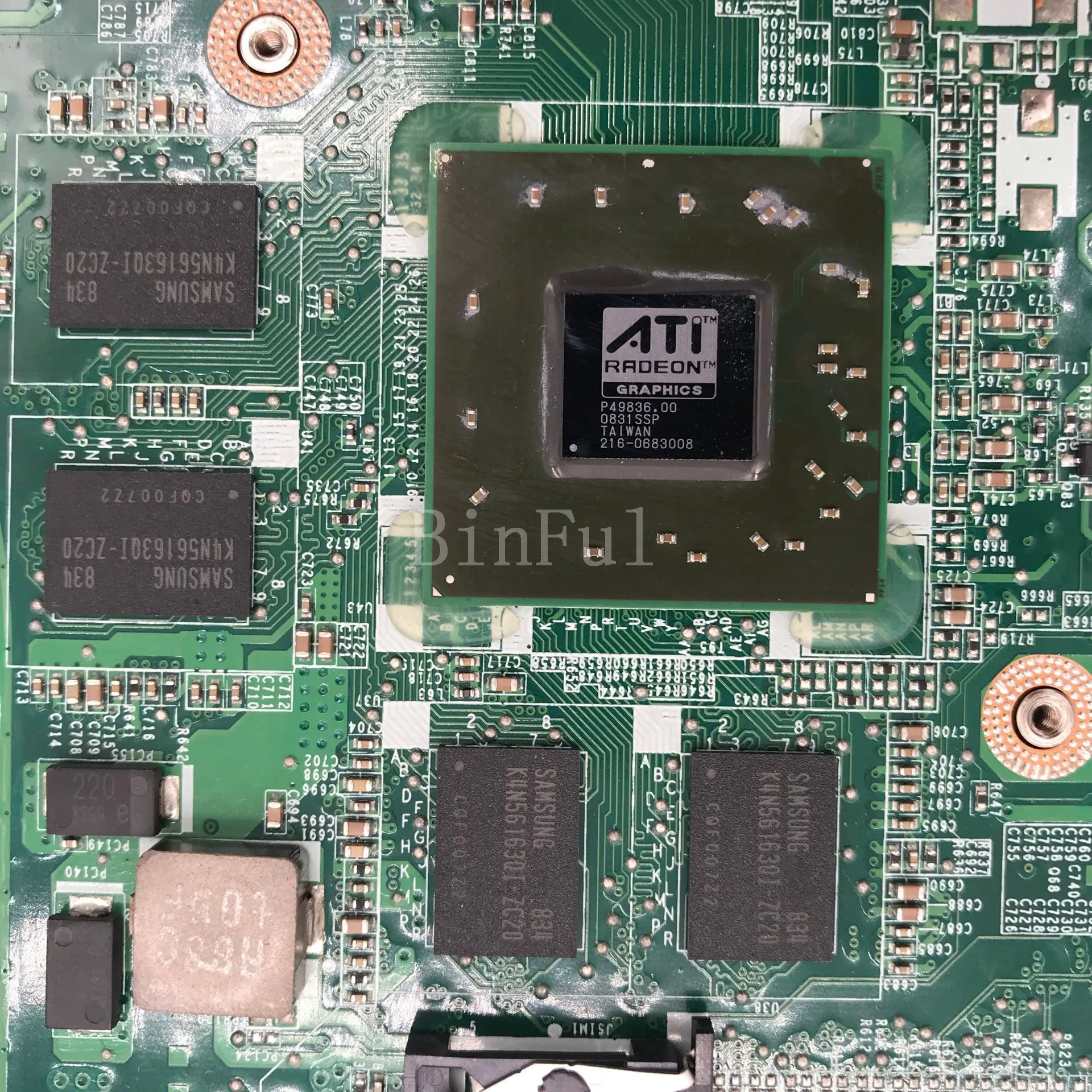 Высококачественная материнская плата для ноутбука Dell Studio 1735 модель bl0h274k H274K DDR3 100%