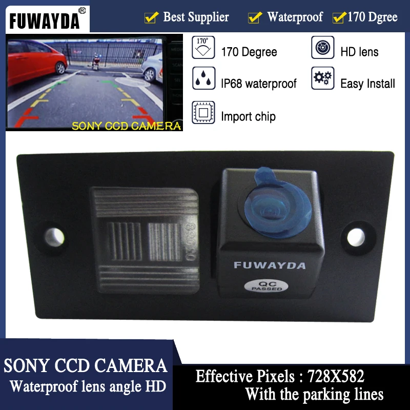 Автомобильная камера заднего вида FUWAYDA для SONY CCD Датчик чипа парковки HYUNDAI H1 GRAND