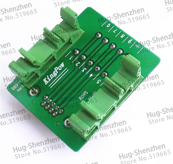 

Hot sale DB9 to terminals adapter plate DR9 male switch to terminal board