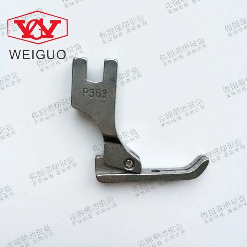 

2021 Hot Sale Special Offer Machine Accessories Flat Wagon Loaded Zipper Toothpick Presser Foot 0.3 Narrow P363 All Steel