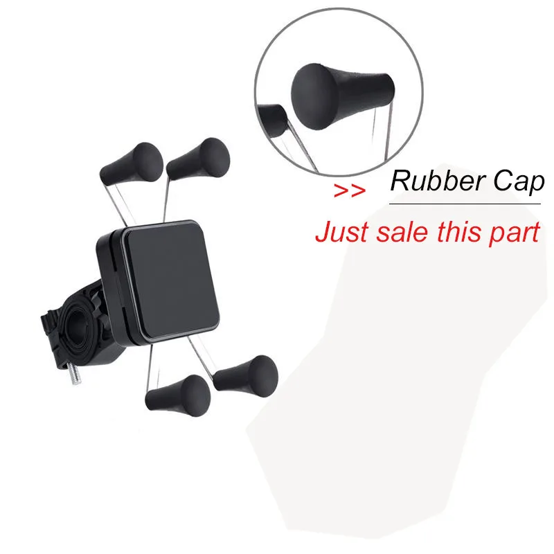 universal bike phone holder accessories silicone cap for cell phone bicycle motorcycle mount holder support free global shipping