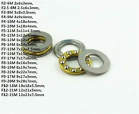 10pcs f2 6m f2 5 6m f3 8m to f8 16m mini 3 in 1 surface bearing axial ball bearing thrust bearing roller bearing