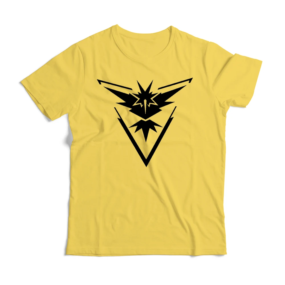Daiken 2018 новая игра Pokemon Прохладный Zapdos хлопок взрослых Аниме летняя футболка для