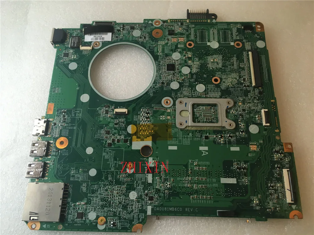 Yourui 737984 501 001 для ноутбука HP PAVILION 15T N100 15 N Материнская плата DA0U81MB6C0 REV:C 8670M 1G HM76 i3 3217U