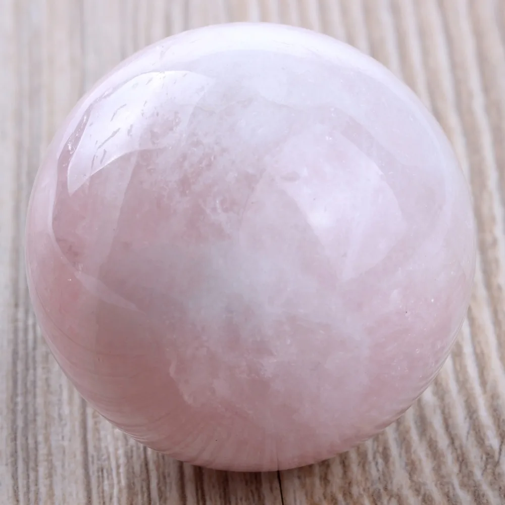 Натуральный резной 50 мм розовая кварцевая Сфера полированный шар заживляющий