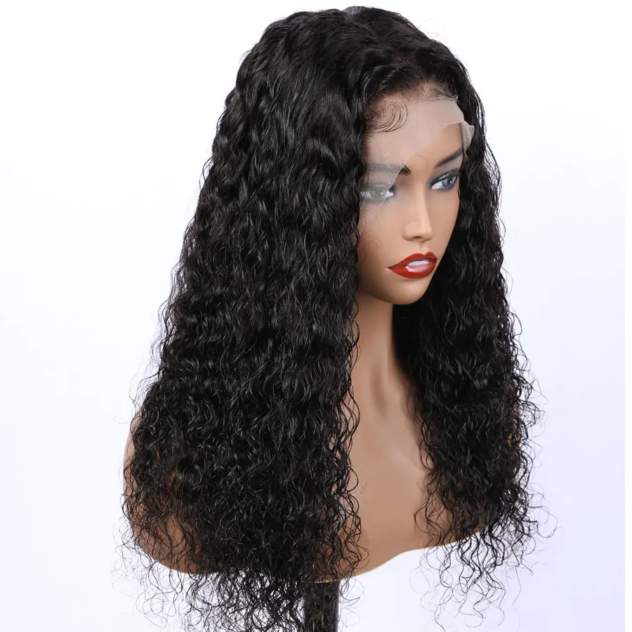 Волосы ELVA Синтетические волосы на кружеве человеческих волос парики для