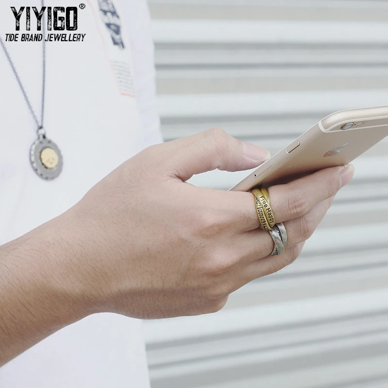 1 шт. три набора кольца для нот женщин и мужчин влюбленных нержавеющая сталь 316L