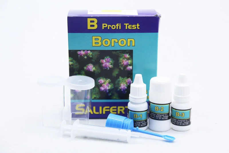 Тест-Комплект Salifert Ca calcium Cu I2 KH Mg NH4 аммиак NO2 нитрит NO3 нитрат PH PO4 Sr калий воды тест риф танк
