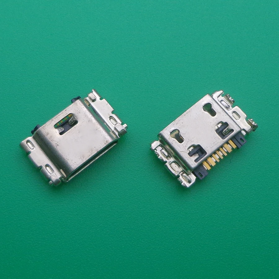 100 шт./лот Micro USB разъем для подключения зарядного порта Samsung J5 SM-J500 J1 SM-J100 J100 J500 J5008