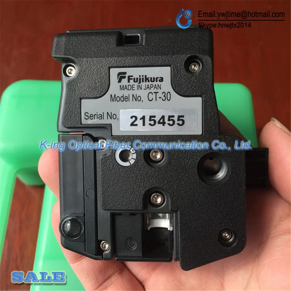 Комплект батарей Fujikura btr-09 CT-30 CT-30A волоконный Кливер оптический Кливер высокоточная высококачественная, по дереву волоконная резка 1 шт