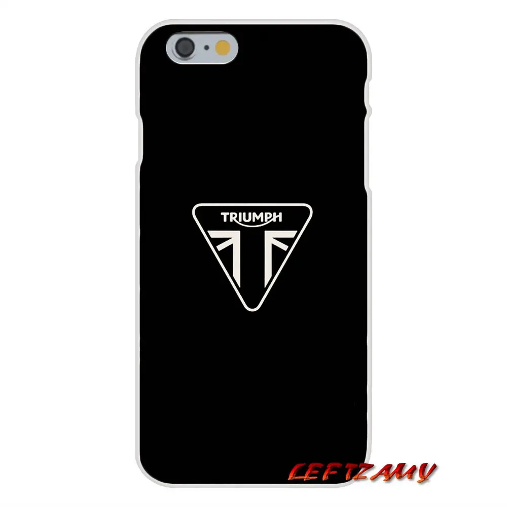 Для iPhone X XR XS MAX 4 4S 5 5S 5C SE 6 6S 7 8 Plus ipod touch Triumph аксессуары для мотоциклов чехлы