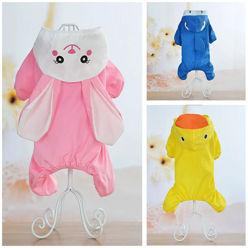 Новый плащ для вашей собаки Забавный Кролик Утка Акула Форма кошка собака