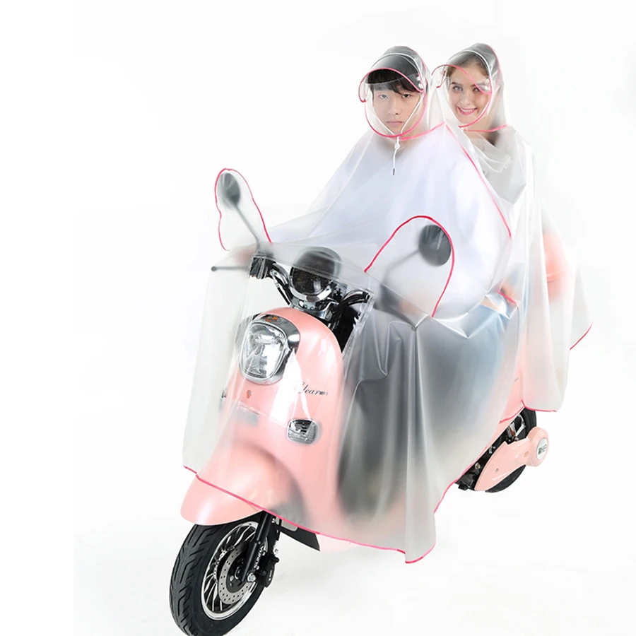 Непромокаемый мотоциклетный Желтый Нейлоновый многоразовый плащ прозрачный