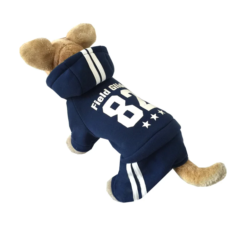 Пальто для собак с капюшоном и надписью 82 бесплатная доставка одежда новая | Дом