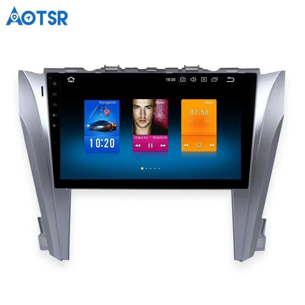 Автомобильный GPS навигатор 10 2 дюйма IPS din Android 9 для Toyota Camry V55 2015 мультимедиа 2016