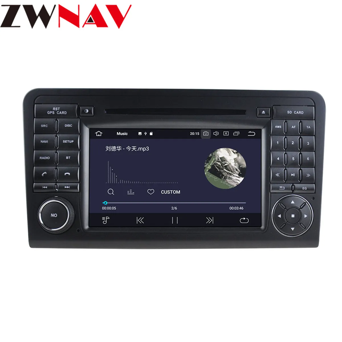 Автомобильный DVD плеер IPS Android 9 0 для Mercedes Benz GL ML CLASS W164 ML350 ML500 X164 GL320 2005 2012 GPS