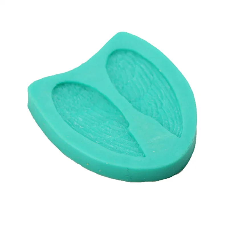 2016 Новинка Рождество Крылья Ангела Форма помадка силиконовые формы как шоколад