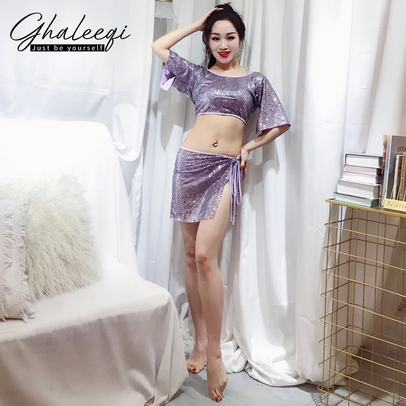 Belly Dance Dress Female 2019 New Encouragement Suit Oriental Beginners Practice Gonggong Exercise Clothes Sexy |