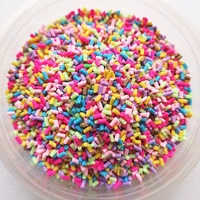 felicoalice 100g slime fake sprinkles filler candy cake dessert mud decoration toys accessories