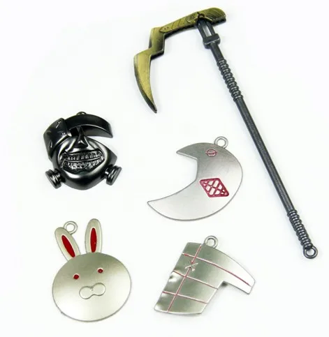 Оптовая продажа набор брелоков из аниме Токийский Гуль брелок с подвеской в виде