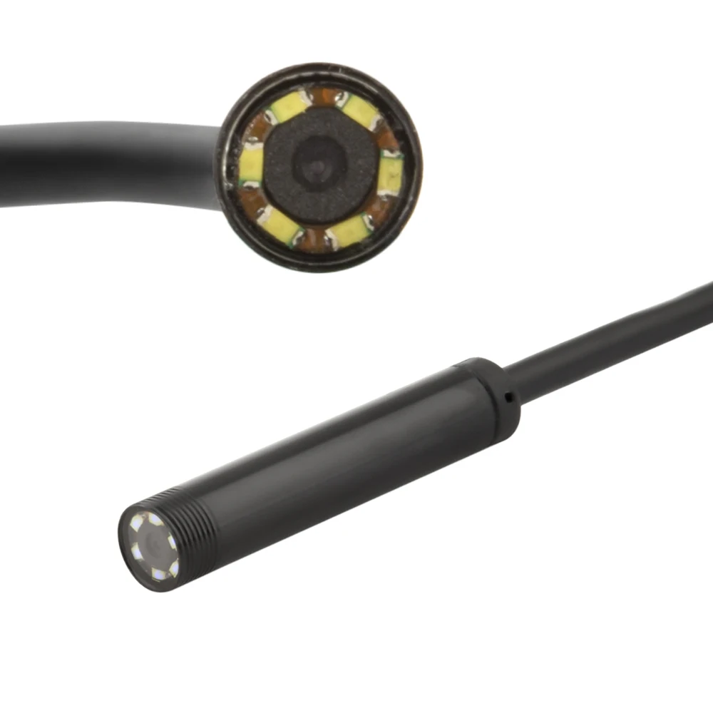 Камера Эндоскоп JCWHCAM с объективом 5 мм Android OTG USB 2 м смартфон на бороскоп камера
