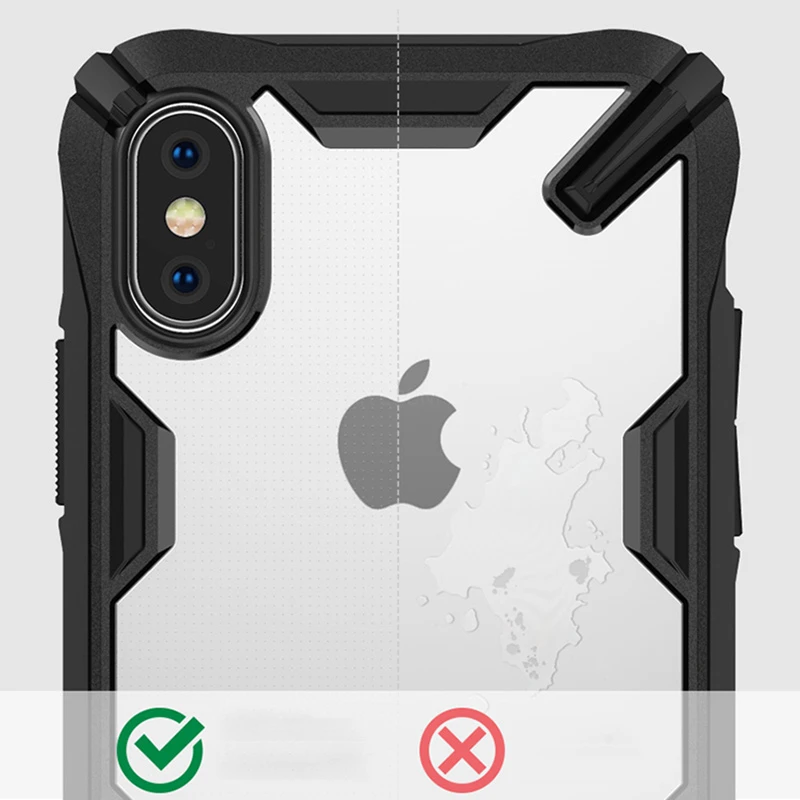 Роскошные Гибридный армированный противоударный бампер на для IPhone 7 6 S 8 плюс