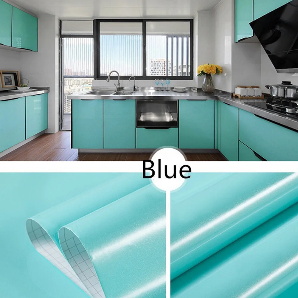 Белый 13 цветов водонепроницаемый блестящий мебель восстановленные наклейки