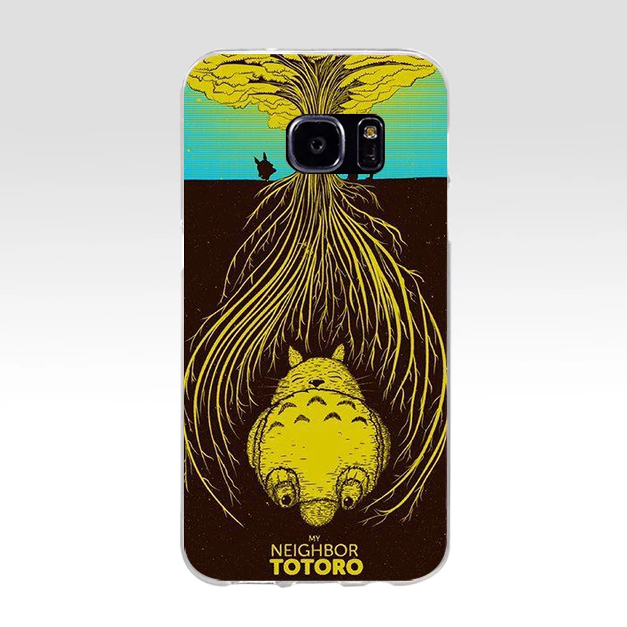 235H Studio Ghibli Ghiblies totoro Мягкий ТПУ силиконовый чехол для samsung Galaxy s6 s7 edge s8 s9 plus |