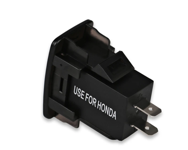 Urbanroad DC 12-24 в двойной USB порт автомобильное зарядное устройство прикуриватель адаптер питания с светодиодный цифровой вольтметр метр для Honda