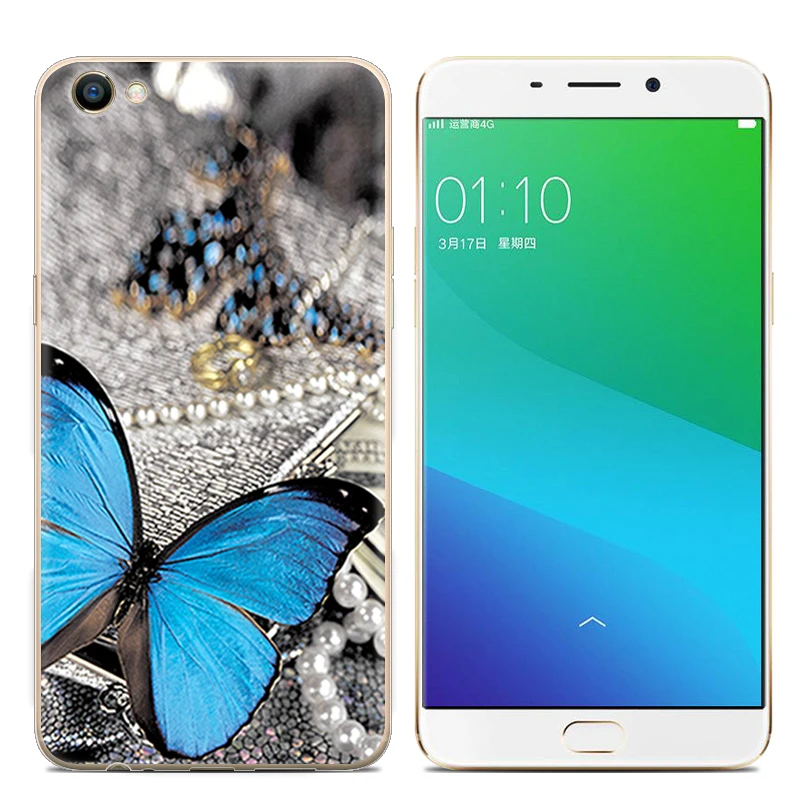Чехол для телефона Oppo A77 (Тайваньская версия) F3 5 дюйма модный дизайн мягкий чехол