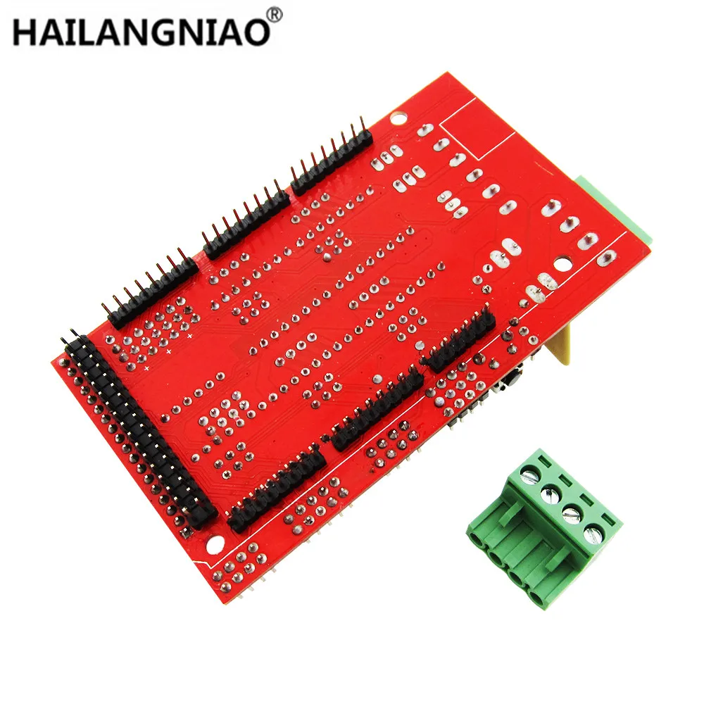 1 шт. панель управления для 3D принтера Mega 2560 R3 + RAMPS 4 5 DRV8825 переносной привод