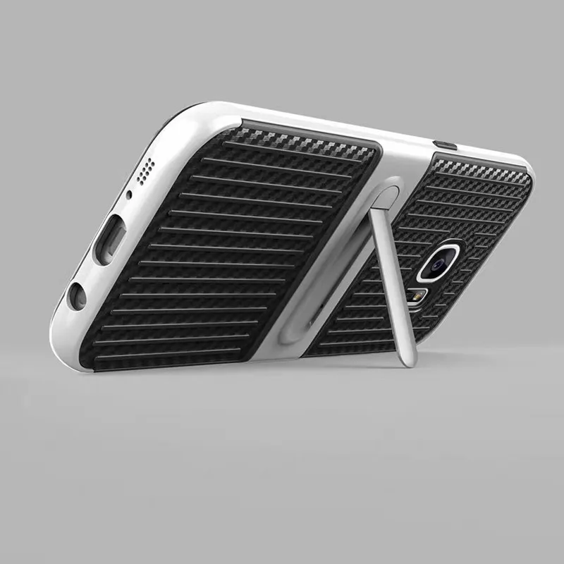 New Fashion Kickstand PC Mobile Phone Housing For iPhone7 7Plus Heat Release Radiator Protective Shell Back Cover Coque Funda |