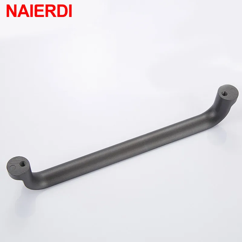 NAIERDI Европейский стиль ручки шкафа Золото Черный твердый цинковый сплав кухонный